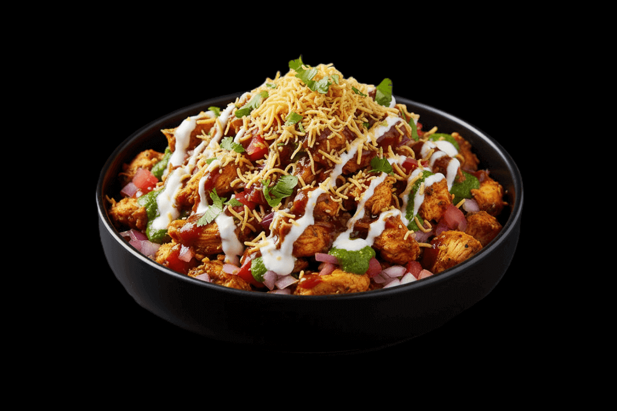 Chilli Chicken Chaat